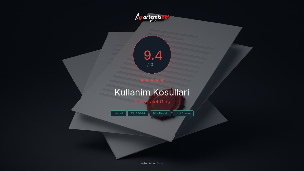 Artemisbet Giriş